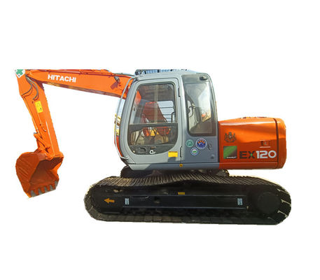 Hitachi EX120 মাঝারি ব্যবহৃত জাপান এক্সকাভেটর 12000kg