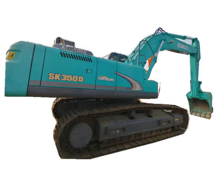 SK350 ব্যবহৃত Kobelco Excavator Hydraulic Secondhand SK350D