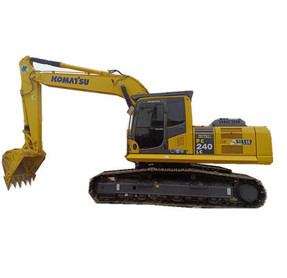 Pc240 ব্যবহৃত Komatsu Excavator 24 টন ক্রলার এক্সকাভেটর