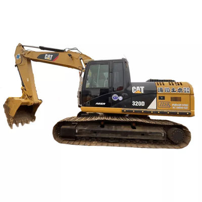 CAT 320D ক্রলার ব্যবহৃত ক্যাটারপিলার এক্সকাভেটর 20330kg