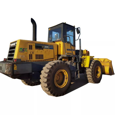 ব্যবহৃত Komatsu Wa320 লোডার 13 টন বড় হুইল লোডার
