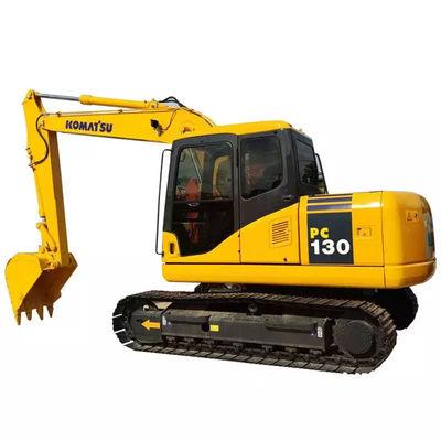 মাঝারি ক্রলার ব্যবহৃত Komatsu 130 এক্সকাভেটর 13 টন
