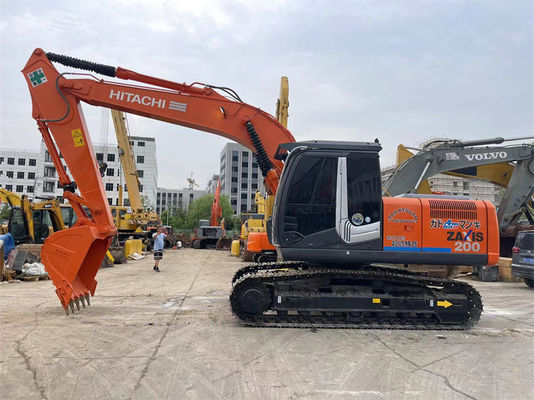 Hitachi Zx200 এক্সকাভেটর জাপান মিডিয়াম ডিগার আর্থ মুভিং মেশিনারি ব্যবহার করেছে