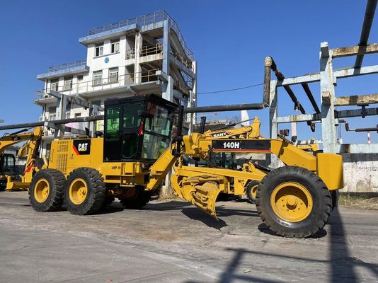 ব্যবহৃত CAT 140H মোটর গ্রেডার ব্যবহৃত Caterpillar 140 নির্মাণ সরঞ্জাম