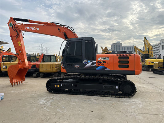 ব্যবহৃত হিটাচি ZX200LC Excavator জাপান উৎপত্তি ব্যবহৃত হিটাচি Zx200 20 টন Excavator
