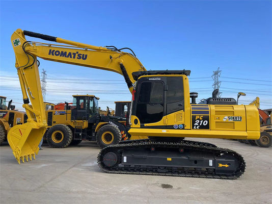 21 টন ব্যবহৃত জাপান ক্রলার এক্সক্যাভারেটর Komatsu PC210LC-8 এক্সক্যাভারেটর মাইনিং Digger