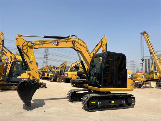 7 টন ব্যবহৃত ক্যাট মিনি এক্সক্যাভেটর 307E2 Caterpillar 305 306 307 ক্রলার এক্সক্যাভেটর