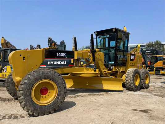 ব্যবহৃত CAT 140K মোটর গ্রেডার ব্যবহৃত Caterpillar 140 গ্রেডার পৃথিবী সরানো সরঞ্জাম