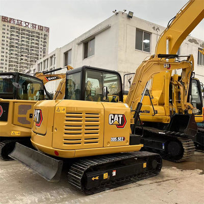 CAT 305.5E2 থাম্ব এবং ব্লেড সহ ছোট 5 টন এক্সক্যাভেটর