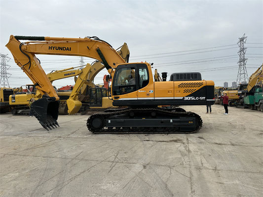 30 টন ব্যবহৃত হুন্ডাই R305LC-9S এক্সক্যাভেটর কোরিয়া ব্যবহৃত হুন্ডাই 305 মাইনিং ডিগার
