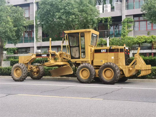 মূল ব্যবহৃত CAT 140H মোটর গ্রেডার ব্যবহৃত Caterpillar 140 গ্রেডার