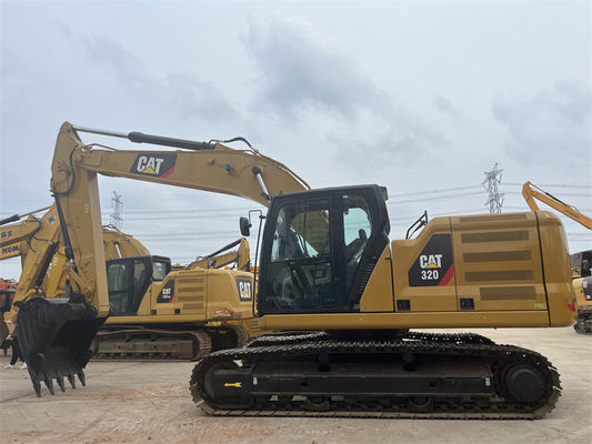 ব্যবহৃত CAT 320 Excavator 6 সিলিন্ডার সেকেন্ড হ্যান্ড Caterpillar 320 Excavator