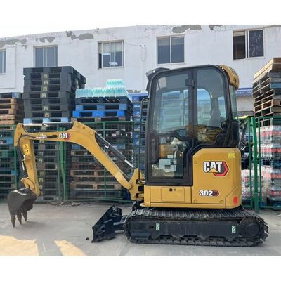 মূল ব্যবহৃত CAT 302E মিনি ডিগার Caterpillar 302 মিনি ক্রলার এক্সক্যাভেটর