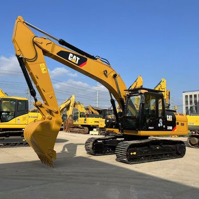20 টন CAT 320D এক্সক্যাভারেটর চমৎকার অবস্থা খনির নির্মাণের জন্য মধ্যম আকার