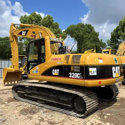 110 KW পুনর্নির্মাণ করা CAT 320CL হাইড্রোলিক এক্সক্যাভেটর 600 মিমি ট্র্যাক সহ