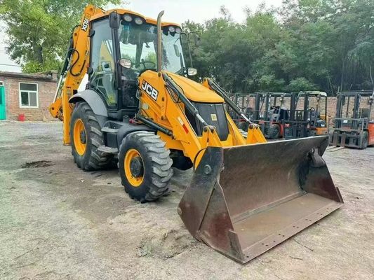 ব্যবহৃত JCB 3CX ব্যাকহো লোডার split bucket extend arm JCB 3CX ব্যাকহো এক্সক্যাভেটর