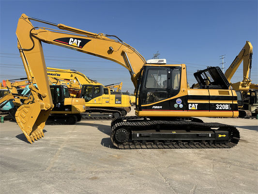 800 মিমি ট্র্যাক সহ ব্যবহৃত CAT 320BL খননকারী ব্যবহৃত Caterpillar হাইড্রোলিক খননকারী