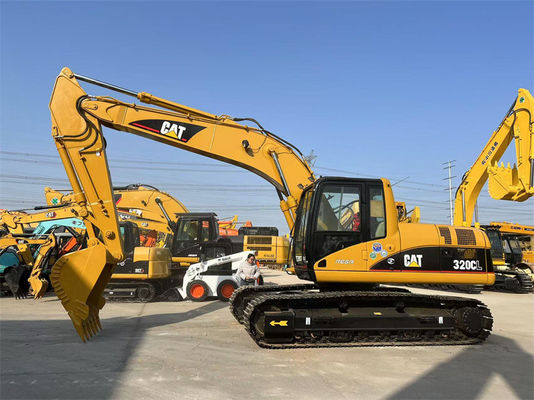 ব্যবহৃত CAT 320CL Excavator মূল Caterpillar 320C 320D 320GC মাইনিং Digger