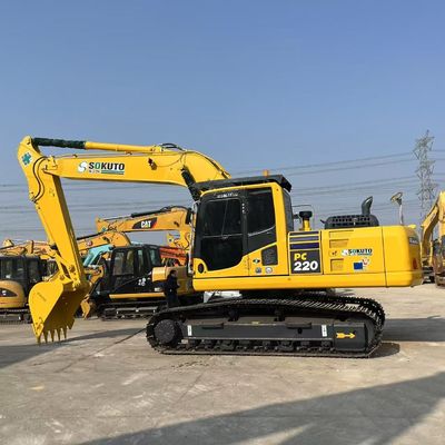 দুর্দান্ত অবস্থা কমাতু পিসি২২০ ৮ এক্সক্যাভারেটর সর্বোচ্চ সুরক্ষা ২২ টন