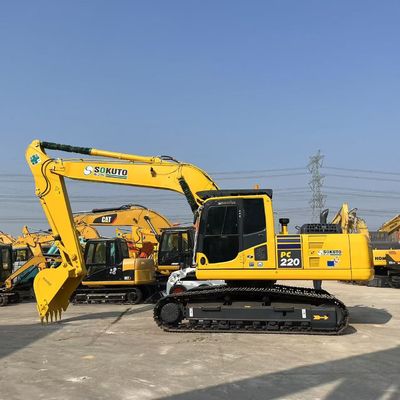 ২০২২ জাপান মেড কমাতসু পিসি২২০ ক্রলার এক্সক্যাভেটর মাঝারি নির্মাণ মেশিন