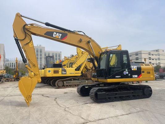ভাল অবস্থায় ব্যবহৃত Caterpillar 320D খননকারী 20 টন খননকারী বিড়াল