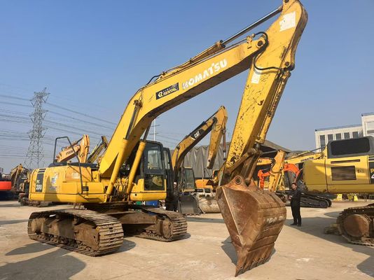উচ্চ পারফরম্যান্স ব্যবহৃত Komatsu PC220-7 খননকারী 22 টন মূল Komatsu খননকারী