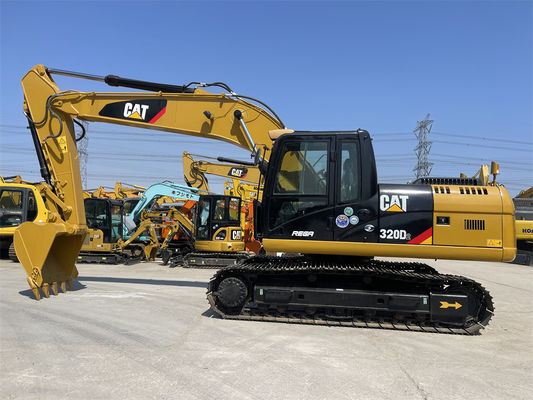 ব্যবহৃত Caterpillar 320D2 Excavator 20 টন মাঝারি বিড়াল Excavator