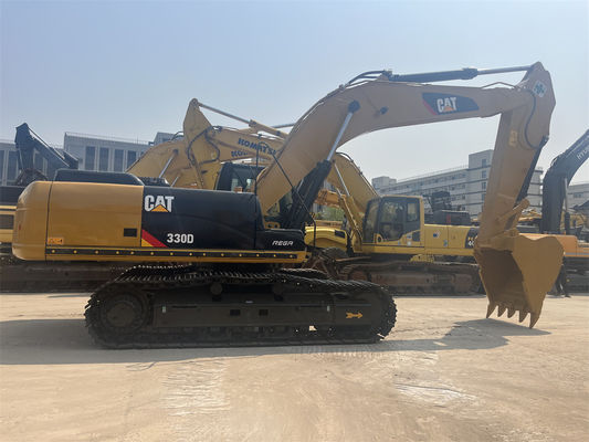 উচ্চ পারফরম্যান্স ব্যবহৃত খননকারী Caterpillar 330D খননকারী বিড়াল খননকারী