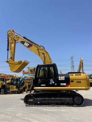 পুনরায় আঁকা ব্যবহৃত CAT 320D এক্সক্যাভেটর 20 টন ব্যবহৃত Caterpillar 320D 320C 320DL এক্সক্যাভেটর