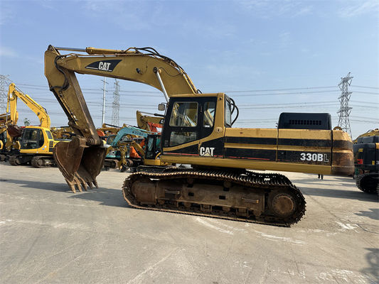 মূল ব্যবহৃত Caterpillar 330BL ক্রলার এক্সক্যাভেটর 30 টন CAT 330 এক্সক্যাভেটর
