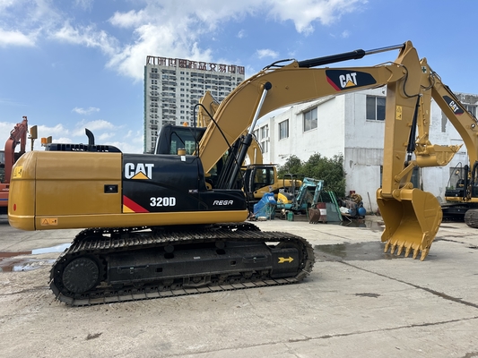 ব্যবহৃত Caterpillar 320D Excavator সেকেন্ড হ্যান্ড বিড়াল Digger ভাল অবস্থায়