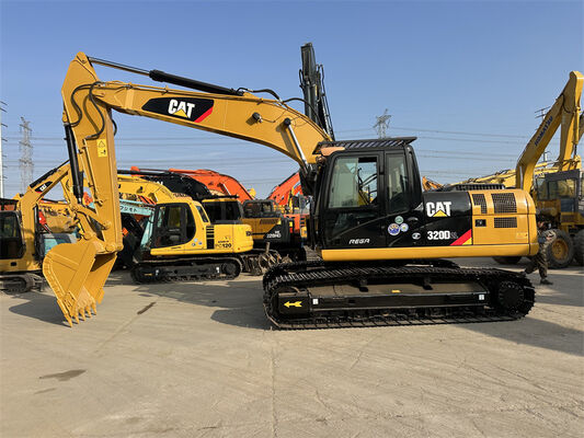 ব্যবহৃত CAT 320D2L ক্রলার এক্সক্যাভার 20 টন খনির এক্সক্যাভার বড় নির্মাণ প্রকল্পের জন্য