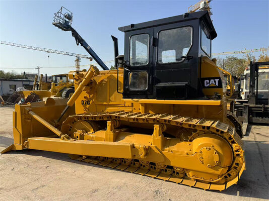 মূল ব্যবহৃত CAT D7G বুলডোজার 3306 ইঞ্জিন, 20230 কেজি অপারেশন ওজন এবং স্ট্রেইট টিল্ট ব্লেড সহ