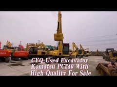 Komatsu PC240 খননকারী ব্যবহার করা হয়েছে