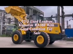 Komatsu WA380Z হাইড্রোলিক হুইল লোডার সস্তা ব্যবহৃত Komatsu WA380Z হুইল লোডার